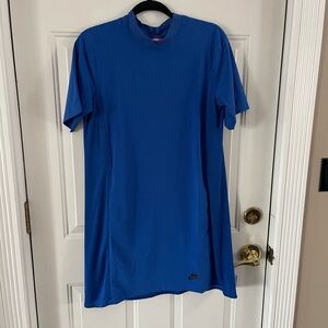Nike Royal Blue Dress Polyester and Spandex. Super cute. Worn once .